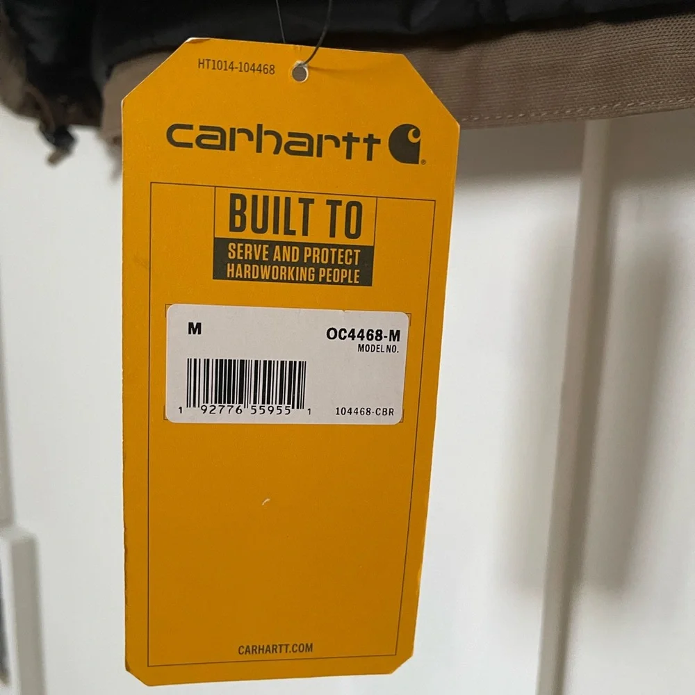 Carhartt Full Swing Relaxed Mens MEDIUM 3M insulated tech coat jacket NEW NWT - Picture 11 of 16